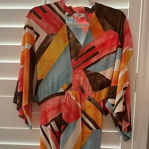 Entro boho boutique plunge dress